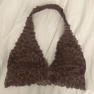 Taupe Floral Lace PINK by Victoria Secret Bralette